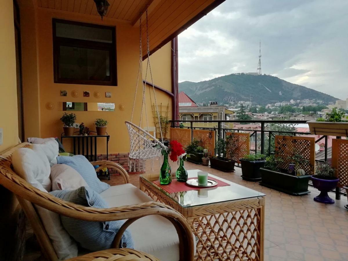 160 Degrees Leilighet Tbilisi Eksteriør bilde